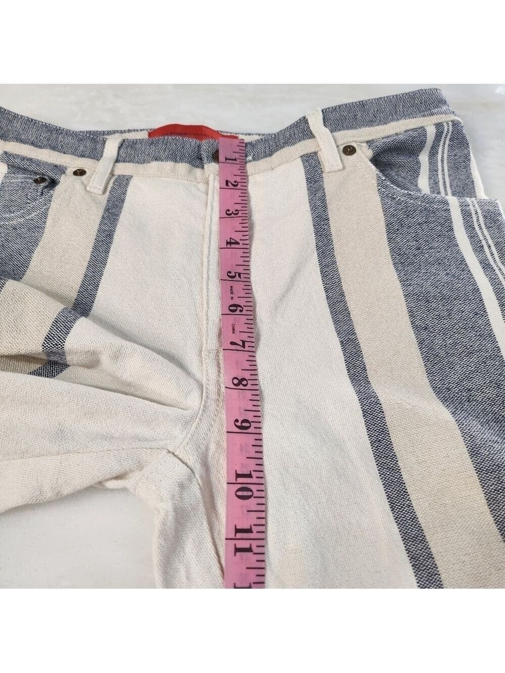 Hilfiger Striped Denim Jeans Made In ITALY - Picture 6 of 8